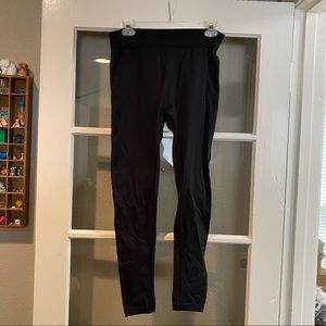 L Black Thermal Leggings